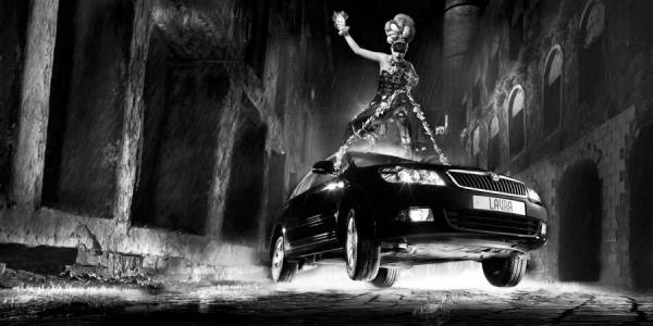 Photograph Vikram Bawa Skoda Campaign on One Eyeland